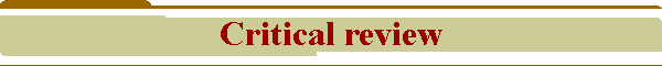 Critical review